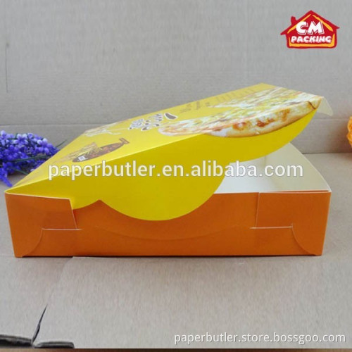 Corrugated whiteboard pizza box